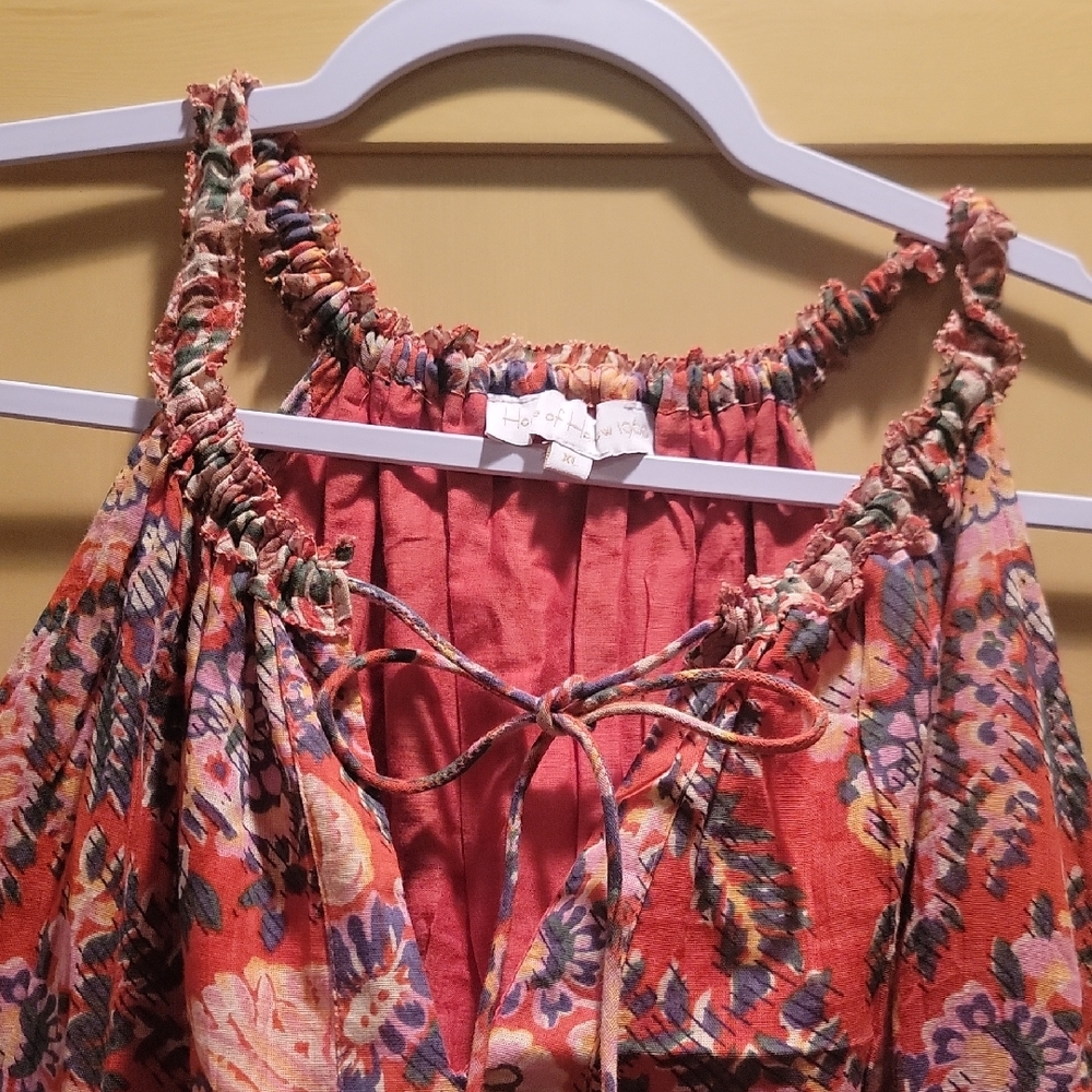 NWOT XL House of Harlow 1960 Floral Maxi Dress - Picture 2 of 8